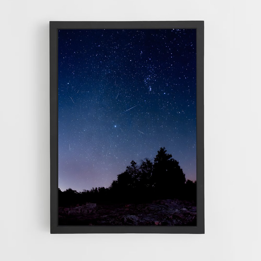 Poster Brillance Céleste – affiche Univers (vue 2)